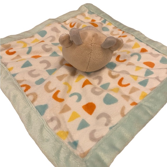 Lullaby Lane Giraffe Lovey Neutral Soothing Blanket - Picture 4 of 5